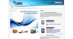 Desktop Screenshot of cinsaprofesional.com